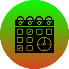 Sticker - Calendar Icon