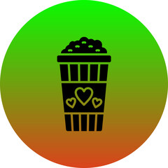 Sticker - Popcorn Icon