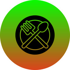 Sticker - Cutlery Icon