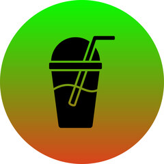 Sticker - Plastic Cup Icon