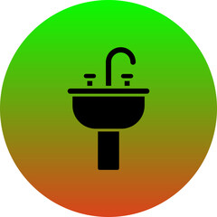 Sticker - Sink Icon