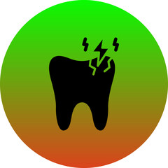 Sticker - Toothache Icon