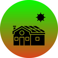 Sticker - Solar Panel Icon