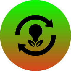 Sticker - Renewable Icon