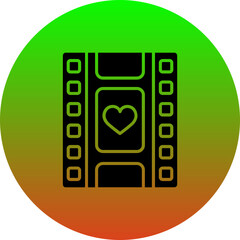 Sticker - Film Strip Icon