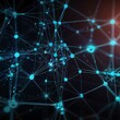 © SYED - Glowing futuristic digital design of a network.