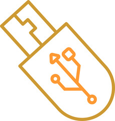 Poster - USB Vector Icon