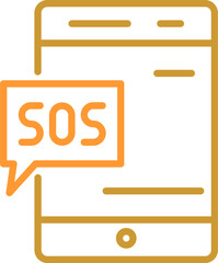 Poster - SOS Vector Icon