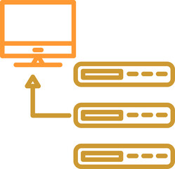 Poster - Database Vector Icon