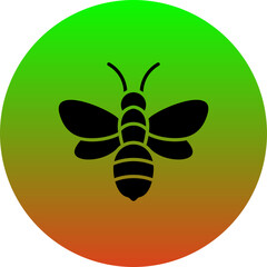 Wall Mural - Bee Icon