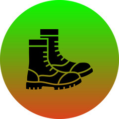 Wall Mural - Boots Icon