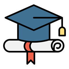 Sticker - Graduate icon