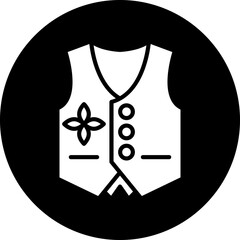 Sticker - Vector Design Vest Icon Style