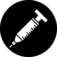 Sticker - Vector Design Syringe Icon Style