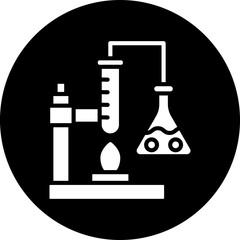 Sticker - Vector Design Chemistry Experiment Icon Style