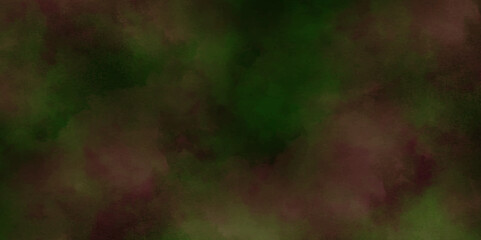 Wall Mural - abstract green grunge wall texture art sky cloudy watercolor background 