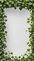 Wall Mural - leaves frame