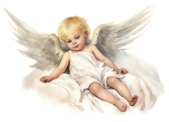 Sticker - PNG Angel baby representation spirituality.