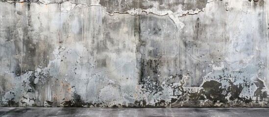 Poster - Create an artistic background by painting a concrete wall to add texture and depth, suitable for a copy space image.