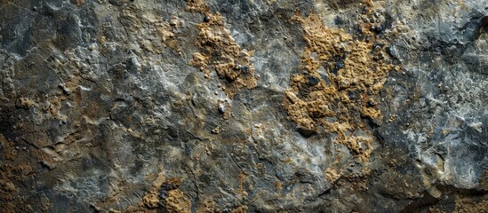 Poster - Detailed 'copy space image' showcasing the texture of a natural stone surface in a close-up view.