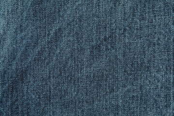 Blue Denim Background. Jeans Texture Fabric