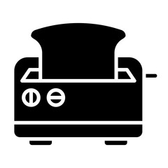 Sticker - Toaster glyph icon