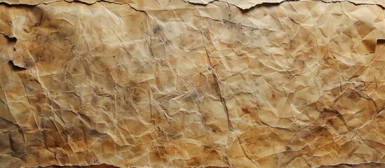 Fototapete - Background depicting aged paper with an empty area for text or design elements; includes a classic paper texture, suitable for use as a copy space image.