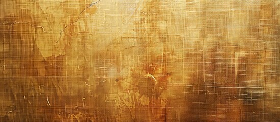 Poster - Textured surface of canvas in a copy space image.