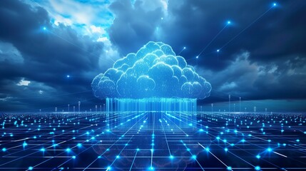 Cloud computing applications, network code technology data