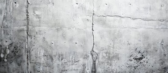 Aufkleber - Background of a concrete wall with a textured gray surface, suitable for placing images with copy space.