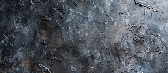 Poster - Dark stucco wall background with beautiful abstract grunge decoration providing a stylish backdrop for adding content with copy space image.