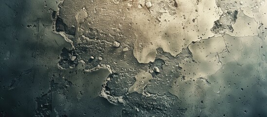 Fototapete - Background featuring a cement texture with a copy space image.