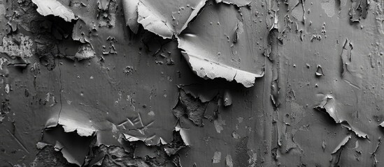 Poster - A textured black and white background for a copy space image.