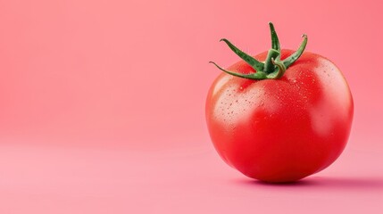 Canvas Print - The red fresh tomato