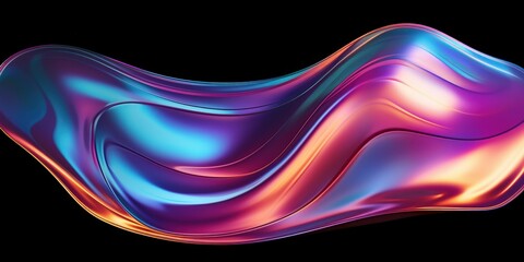 Poster - Abstract Liquid Metal Wave