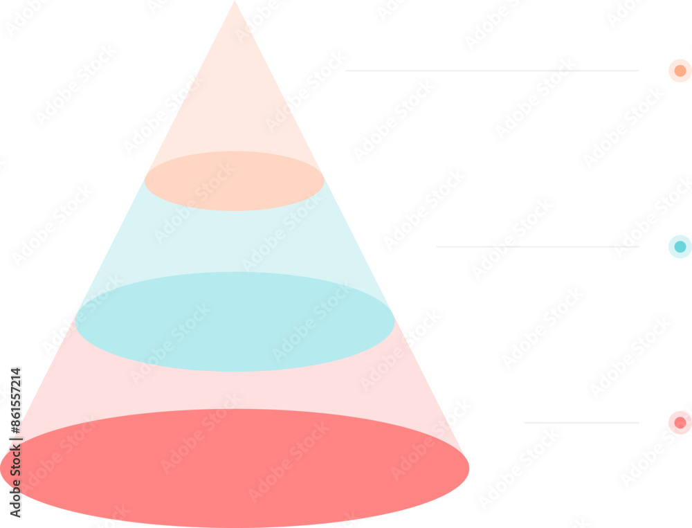 pyramid chart infographic design Stock Vector | Adobe Stock
