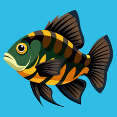 Wall Mural - illustration of a fish