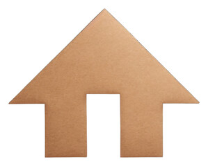 Canvas Print - PNG Cardboard architecture building triangle.