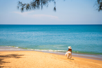 Canvas Print - Mai Khao Beach Resort in Phuket Thailand