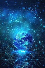 Wall Mural - mobile global internet communications