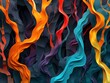 © Onizuka - Avant Garde Abstract Paper Forest with Fluid Shapes and Expressive Textures