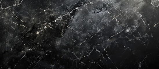 Fototapete - black marble background texture natural stone pattern abstract (with high resolution). with copy space image. Place for adding text or design