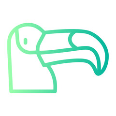 Sticker - toucan