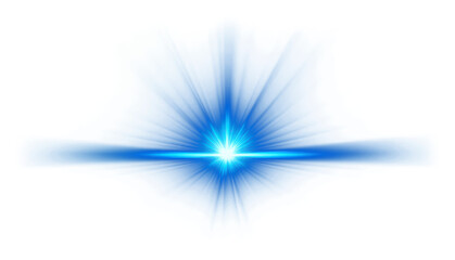 Canvas Print - PNG Light beam backgrounds lighting blue.