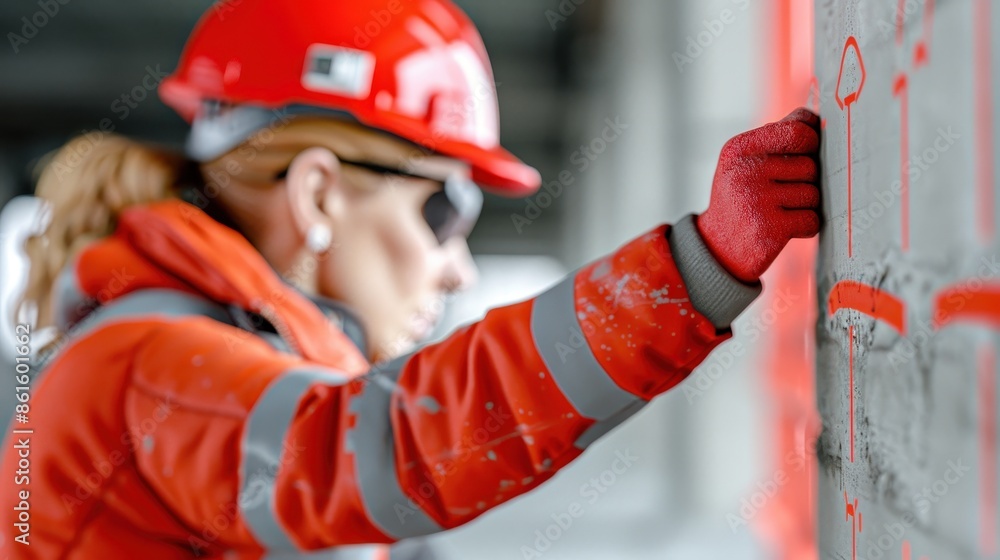 woman engineer measuring a site, International Women in Engineering Day ...