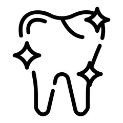 Sticker - gold teeth