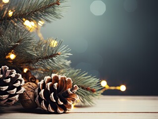 Sticker - Christmas background with