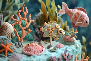 Wall Mural - anemone fish