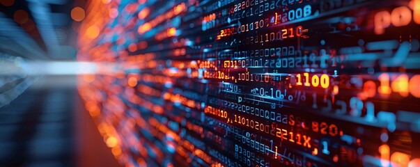 A computer screen filled with lines of code, the language of the digital world.