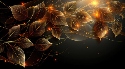 Wall Mural - abstract fractal background